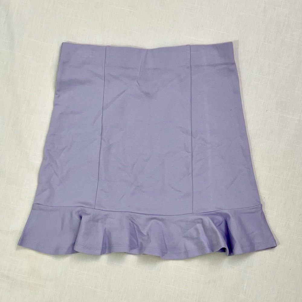 Forever 21 Lavender Fit and Flare Skirt